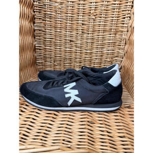 MICHAEL KORS Black and White Sneakers 7.5